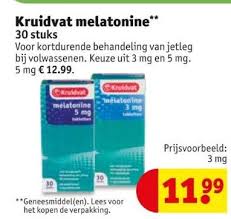 melatonine 0 1 mg kruidvat