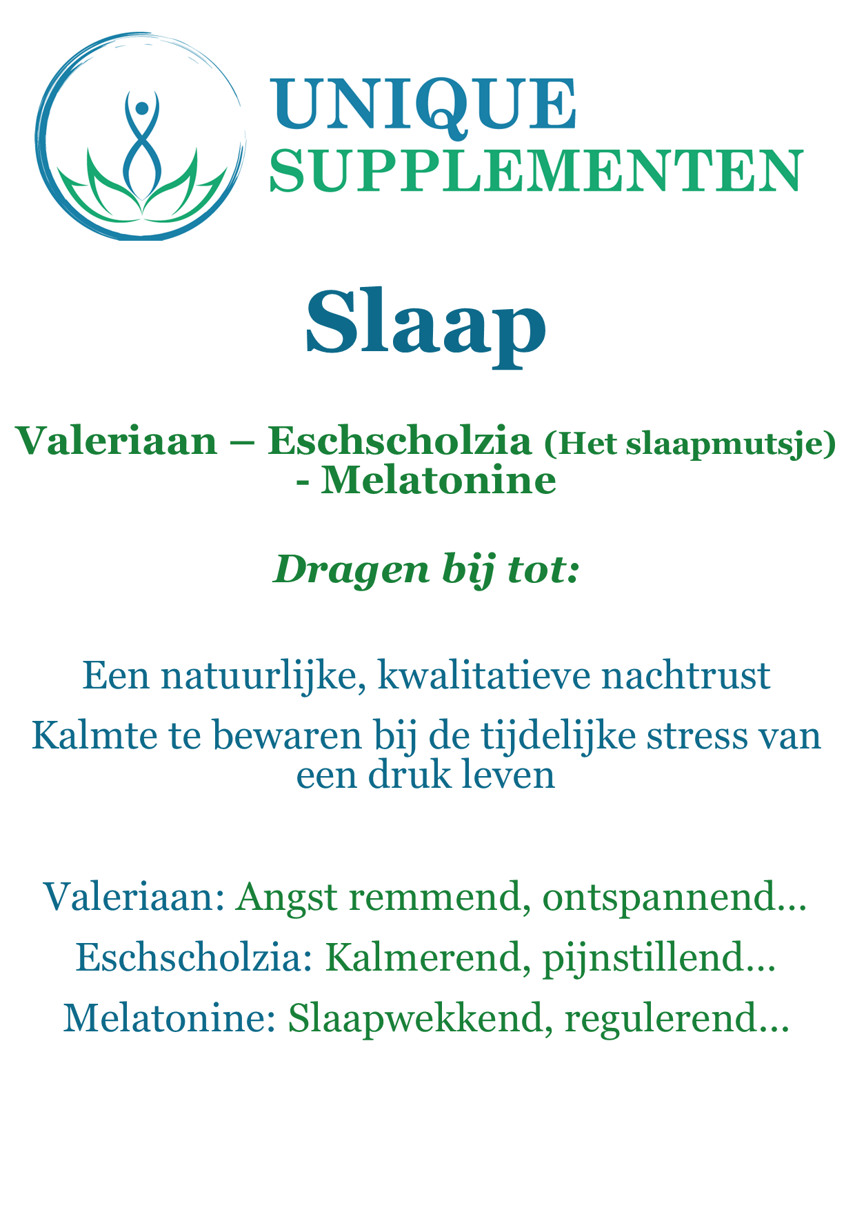 slaapmutsje melatonine