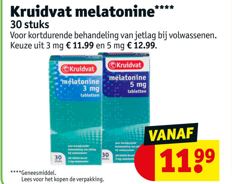 davitamon melatonine 1 mg kruidvat