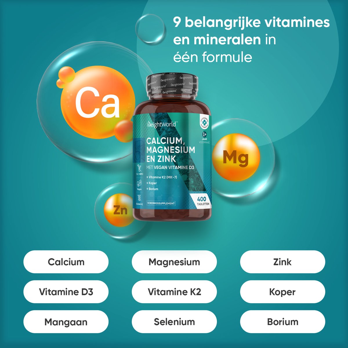 calcium magnesium zink vitamine d