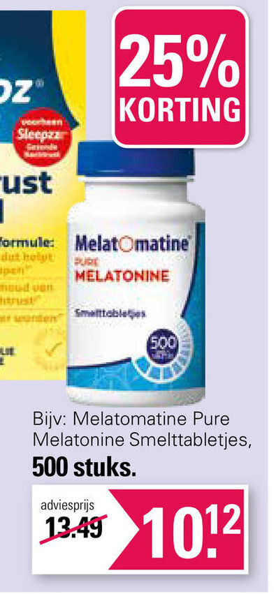 melatomatine pure melatonine
