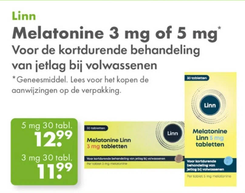 melatonine 3mg lucovitaal